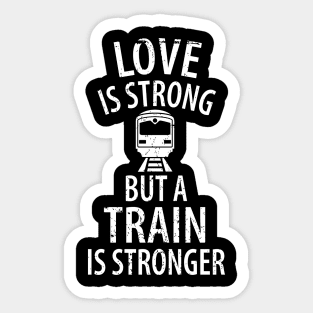 train railwayman trains driver Sticker